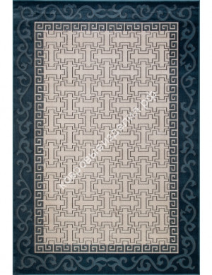 Ковер D781 CREAM-BLUE