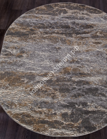 Ковер D777 BEIGE-GRAY овал Ковер D777 BEIGE-GRAY овал