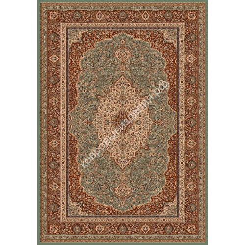 Ковер Isphahan 77808 Green, Прямой 2.40x3.3 м Ковер Isphahan 77808 Green, Прямой 2.40x3.3 м