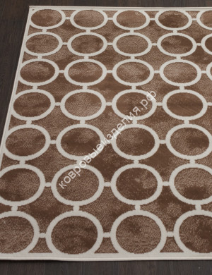 Ковры Sierra(Сиерра) D713 - BROWN-CREAM