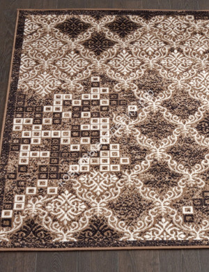Ковры Sierra(Сиерра) D712 - BROWN-BEIGE