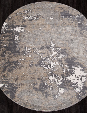 Ковер Атлантис Atlantis D996-CREAM-GREY Меринос Merinos (Россия) ОВАЛ