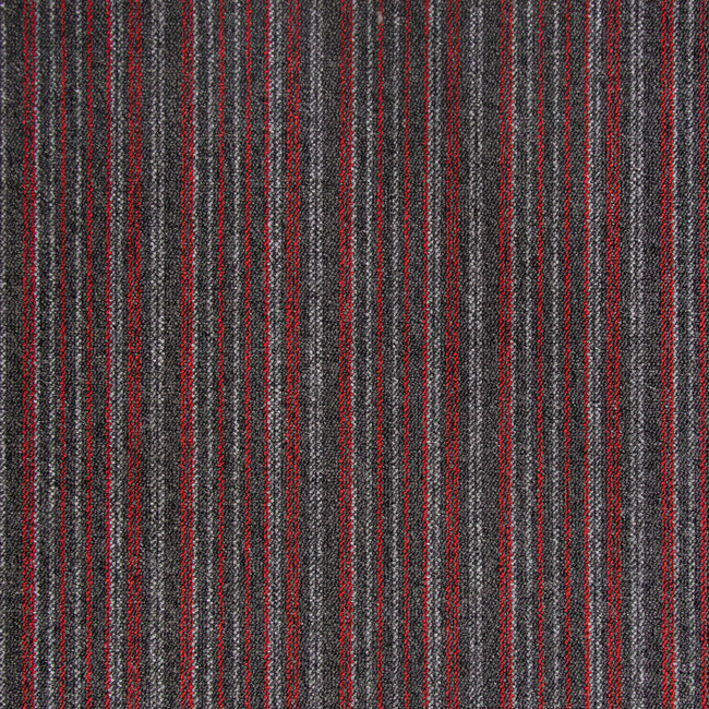 Ковровая Плитка Bonkeel Space\Спейс Strip Red (31 Класс/ Км2/ 50х50см)