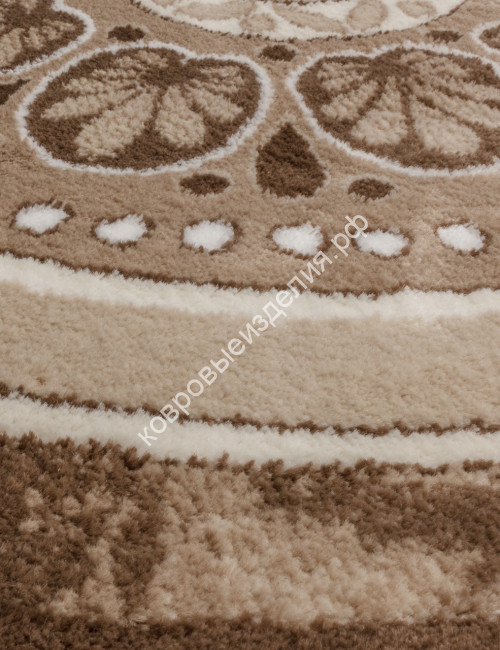 Ковер d300 - CREAM-BROWN Ковер d300 - CREAM-BROWN