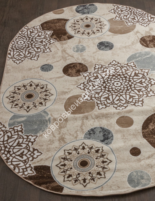 Ковер d309 - CREAM-BROWN Ковер d309 - CREAM-BROWN