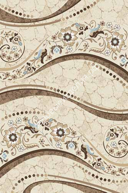 Ковер d312 - CREAM-BROWN Ковер d312 - CREAM-BROWN