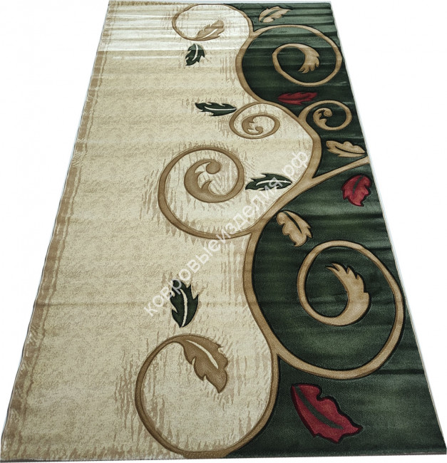 Ковер "Imperial Carving" (3004_CREAM / D.GREEN) Прямой 2,0х4,0 Ковер "Imperial Carving" (3004_CREAM / D.GREEN) Прямой 2,0х4,0