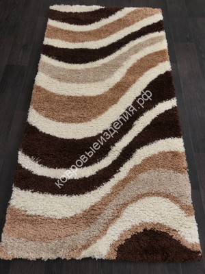 SHAGGY ULTRA S607 BEIGE BROWN